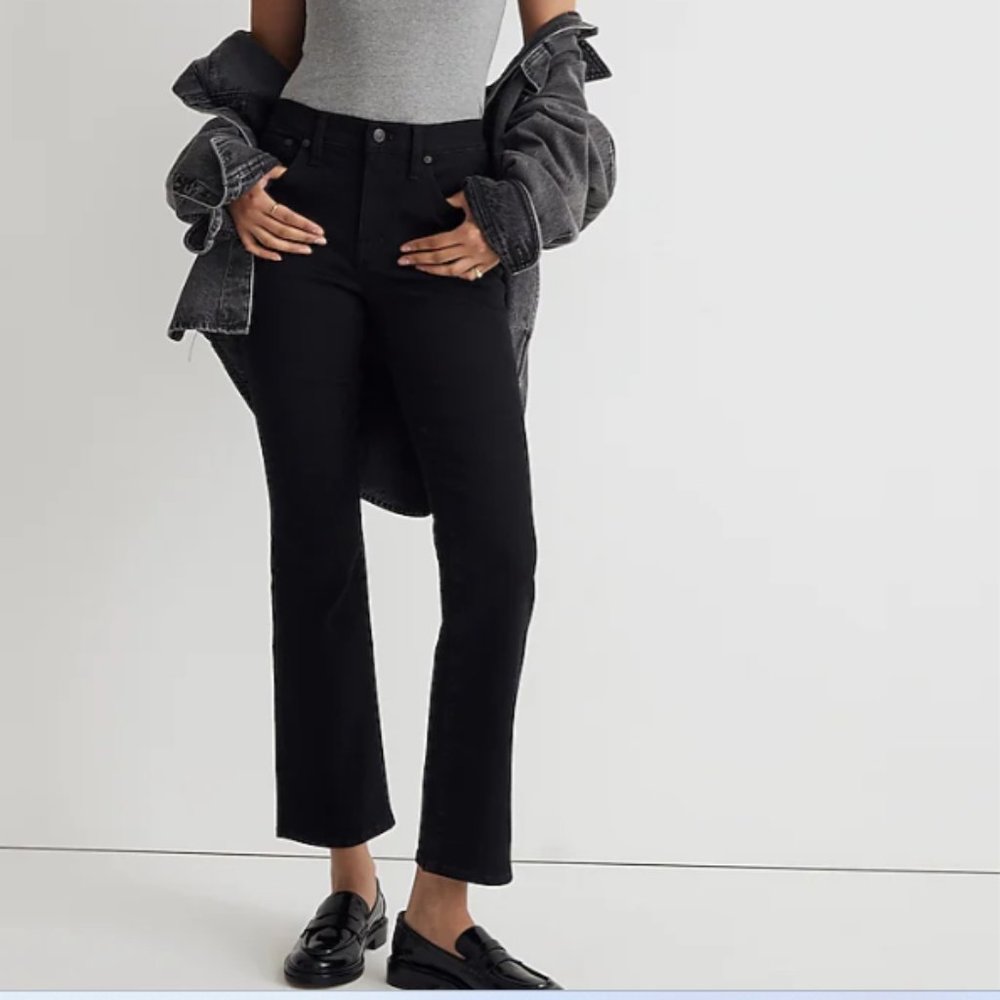 Mdwll Petite Kick Out Crop Jeans $138 - Picture 4 of 8